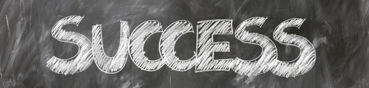 Text on Blackboard: Success